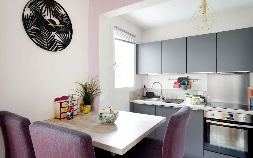 Cuisine - Appartement T2 avec Terrasse à Anglet