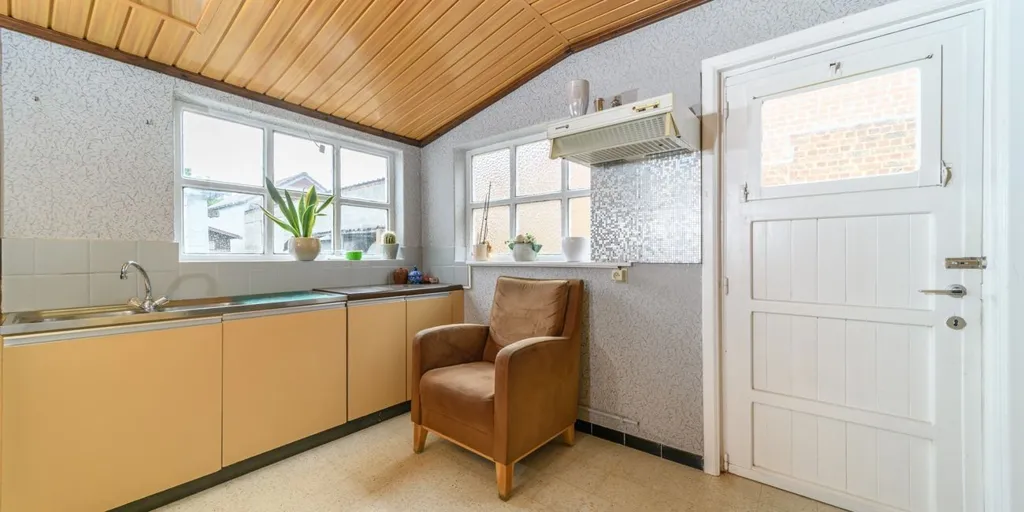 Cuisine - Maison à Renover avec Jardin à Heldergem