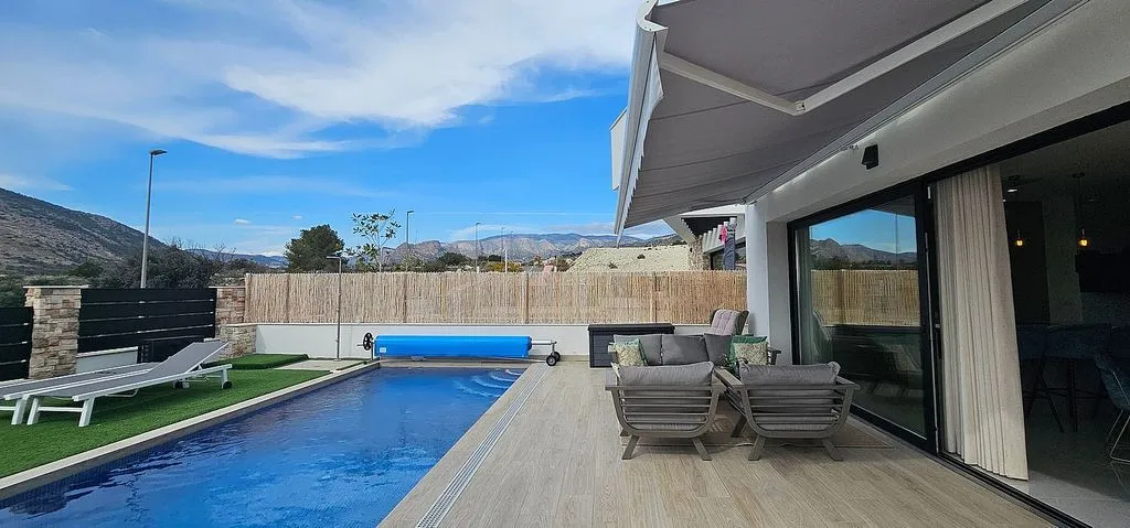 Piscine - Semi-Detached House with Pool in Finestrat