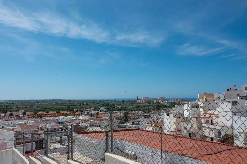 Balcony - Chalet with Terrace in Salobreña's Old Town