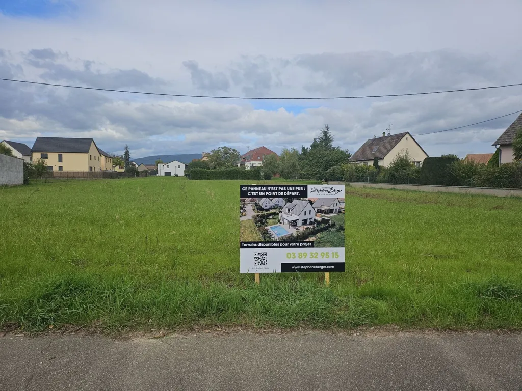 Aed - Contemporary House Plot near Colmar