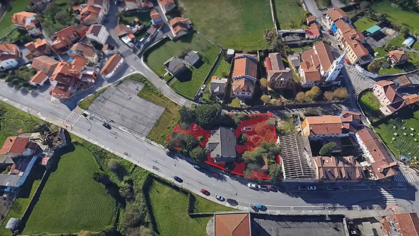 Vue aérienne - Land with Villa in Avilés, Asturias