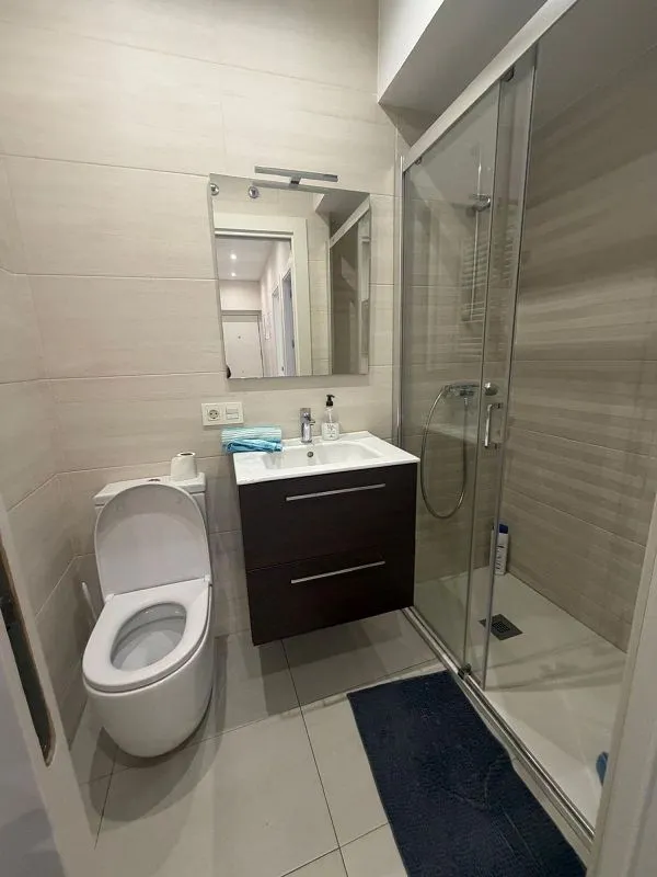 Salles de bain - Furnished Flat with Central Heating in Salamanca