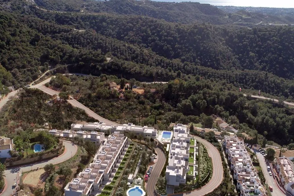 Vista aerea - Luxury Villa with Sea View in Istán