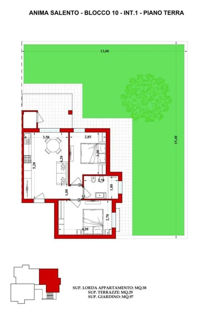 Floor Plan - Luxury Hotel with Sea View in Nardò, Apulia