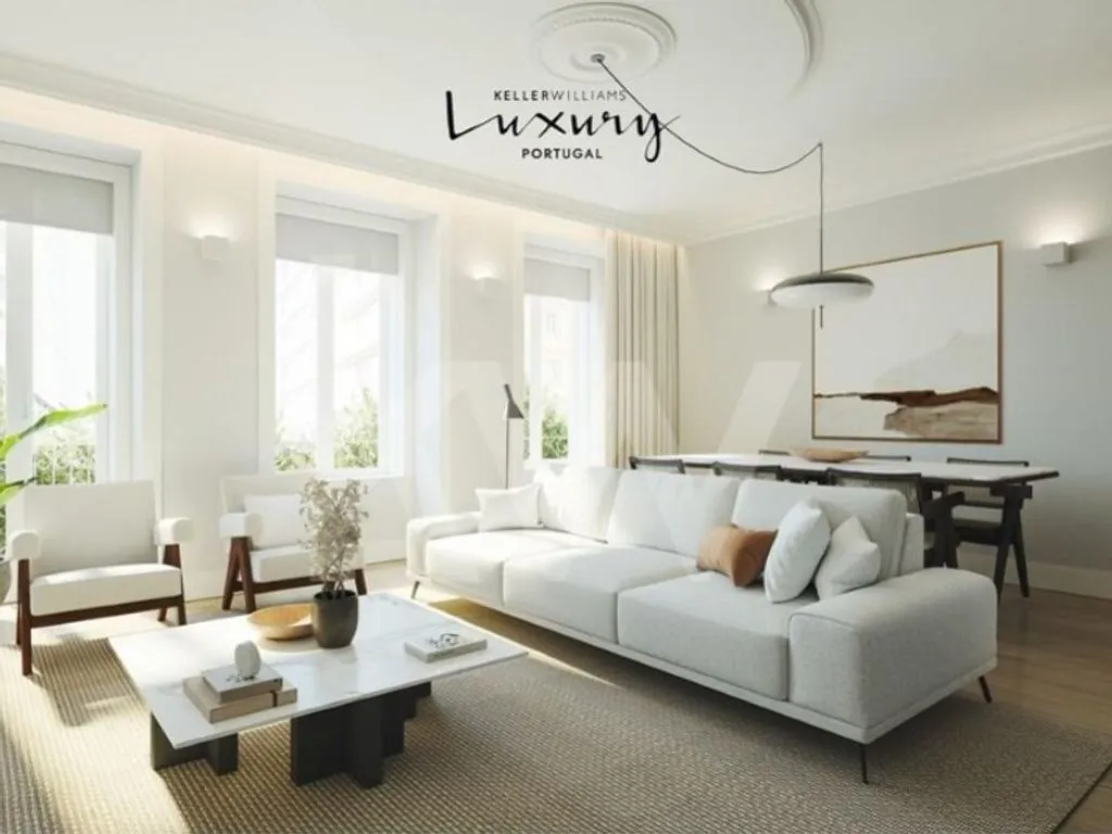 Séjour - Luxury Flat with Varanda in Lisbon Centre