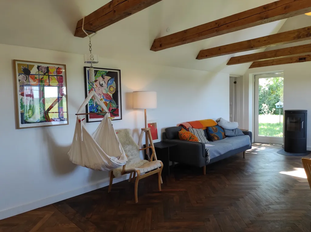 Soggiorno - Modern House with Garden in Vemmelev
