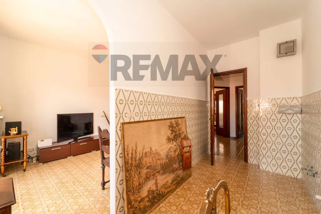 Living Room - Semi-detached House with Terrace in Mazzè