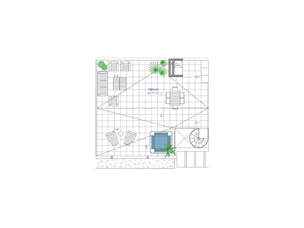 Plan - Penthouse with Solarium in Finestrat