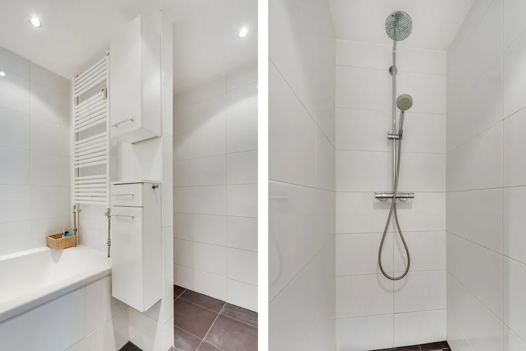 Salles de bain - Corner Apartment with West Balcony in Amsterdam