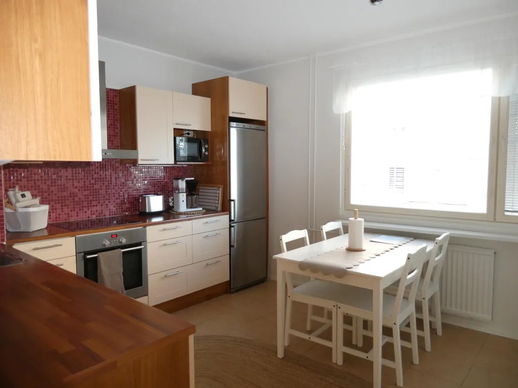 Köök - Furnished Flat with Balcony in Iisalmi