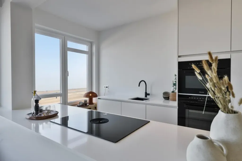 Cuisine - Appartement avec Vue Mer à Blankenberge