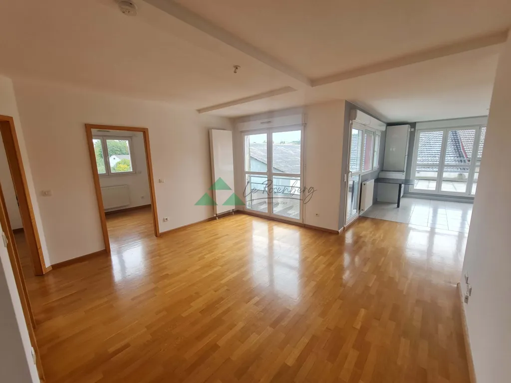Séjour - Appartement F4 avec Terrasse à Jettingen