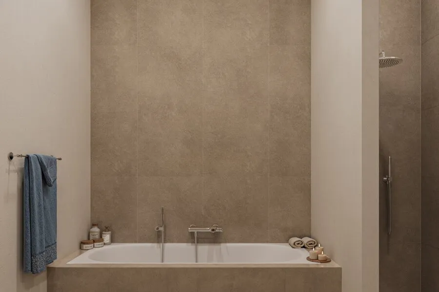 Salles de bain - Appartement Luxueux avec Terrasse à Antwerpen