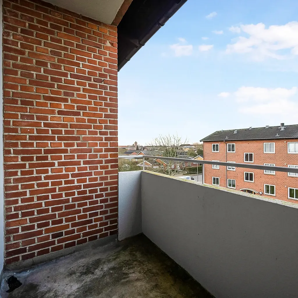 Balcon - Apartment with Balcony in Randers NV