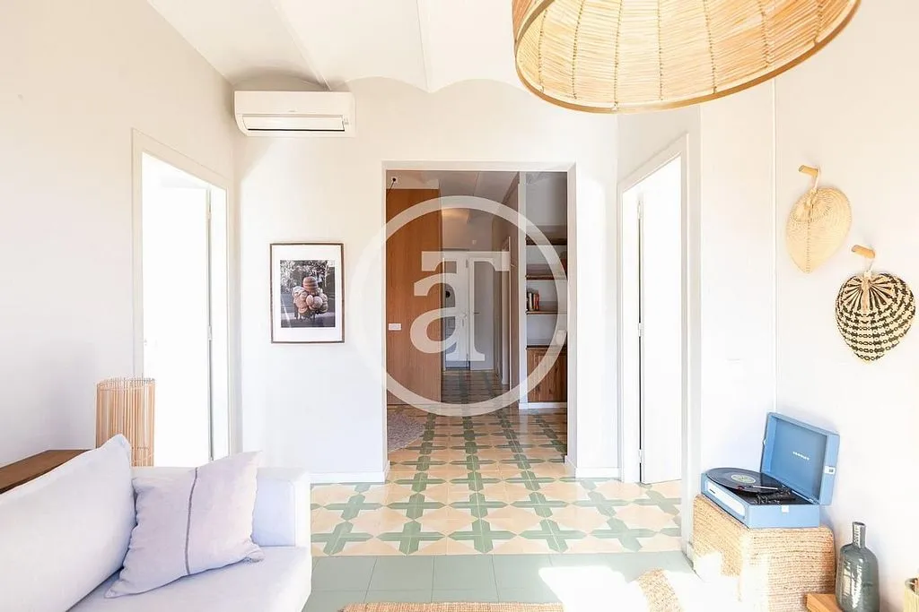 Séjour - Furnished Flat with Balcony in La Nova Esquerra de l'Eixample