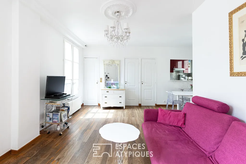 Soggiorno - Apartment with Church View in Saint-Germain-des-Prés