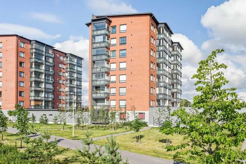 Jardin - Three-Room Flat with Private Sauna in Turku Centre