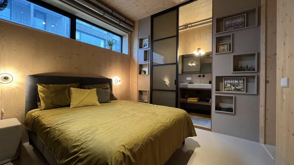 Magamistoad - Gloved-in CLT Apartment in Amsterdam North