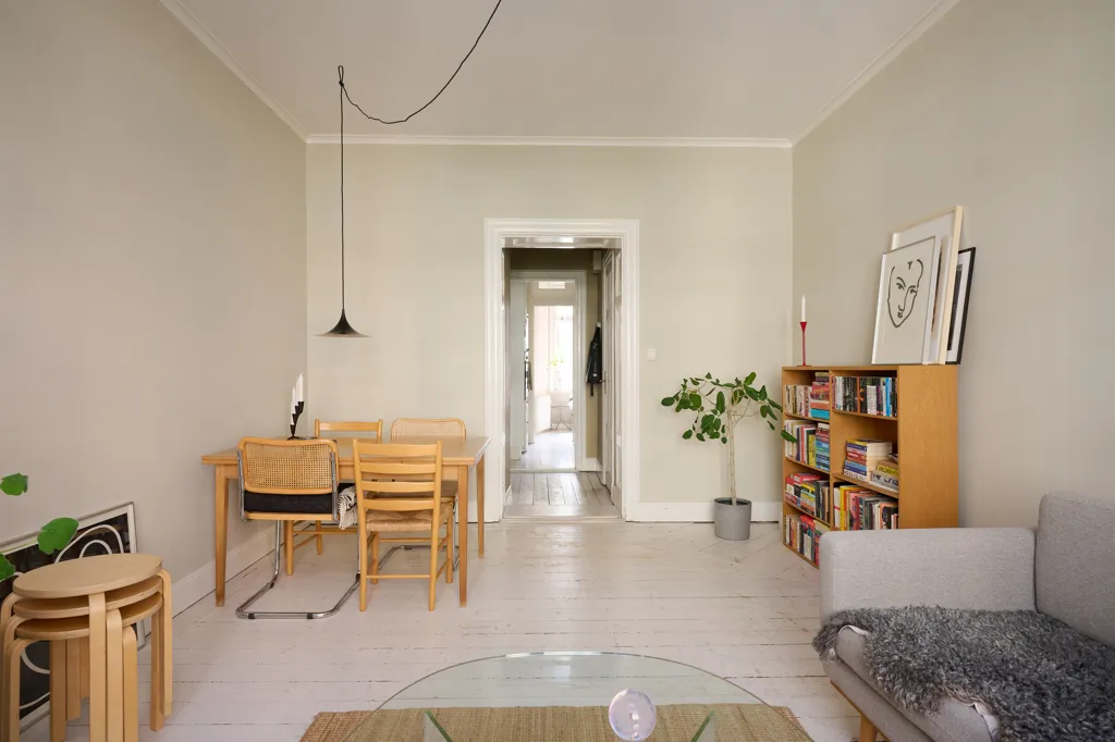 Séjour - Turn-of-the-Century Flat with Garden View in Södermalm