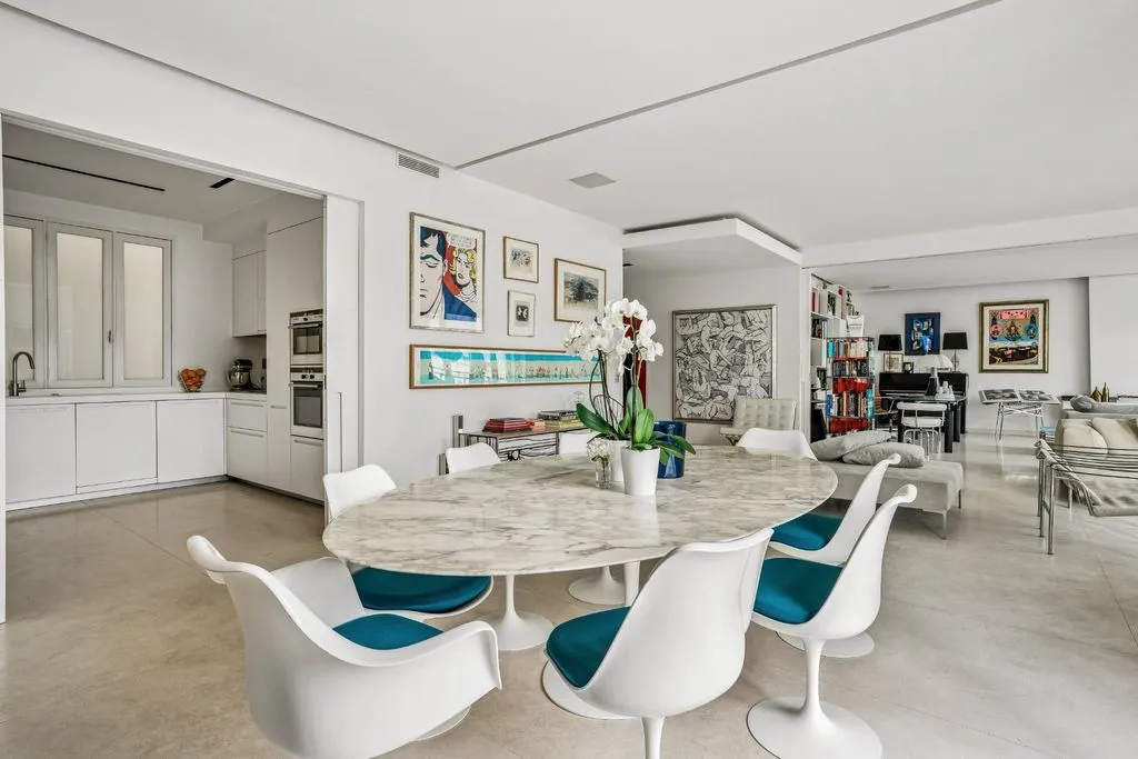 Dining Room - Luxury Flat with Terrace in Paris