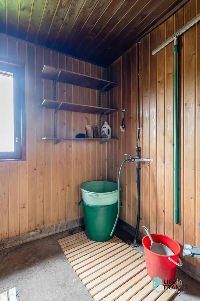 Buanderie - Detached House with Sauna on Large Plot in Sastamala