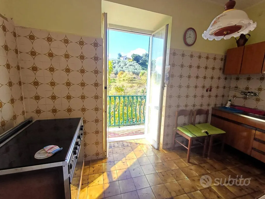 Cucina - Bright Apartment with Balcony in Caprarola