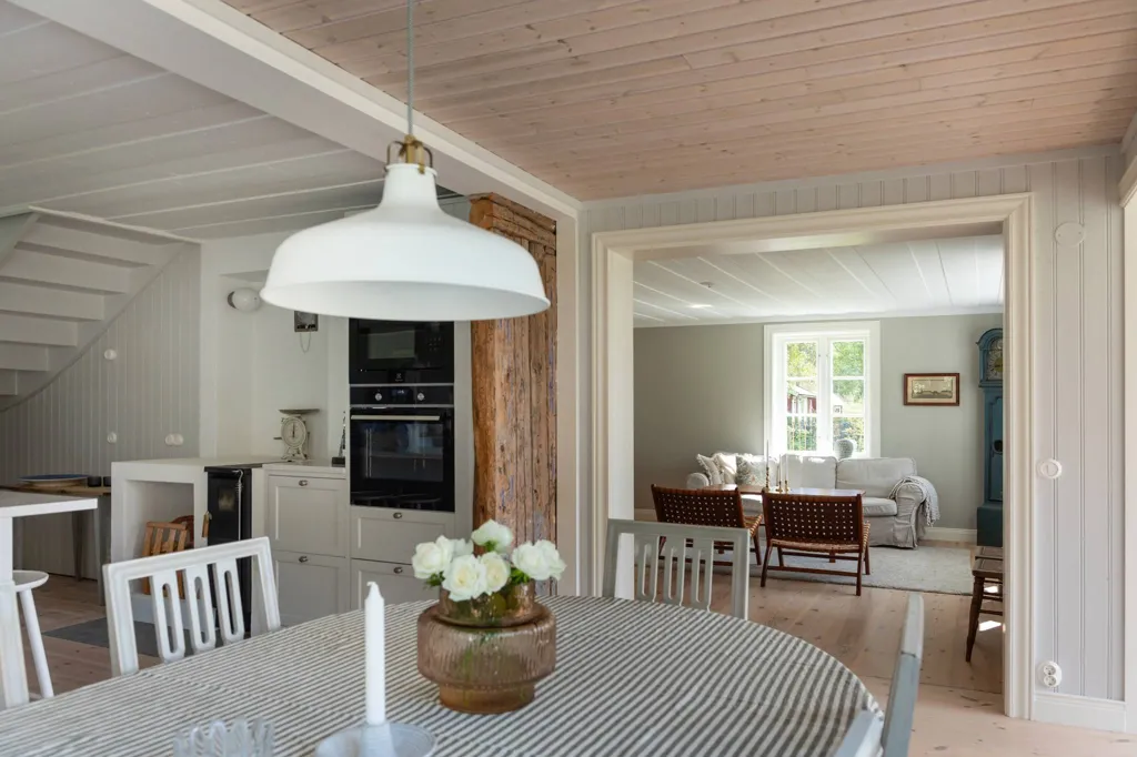 Dining Room - Holiday Home with Sea View in Norrtälje