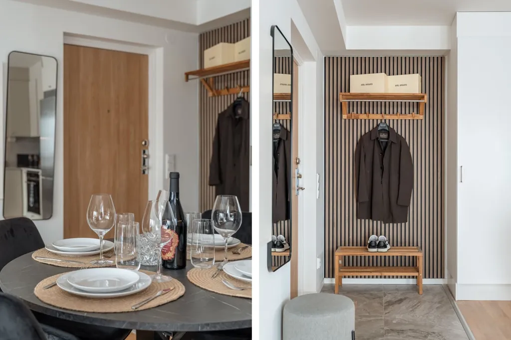 Salle à manger - Modern Apartment with Balcony in Habo