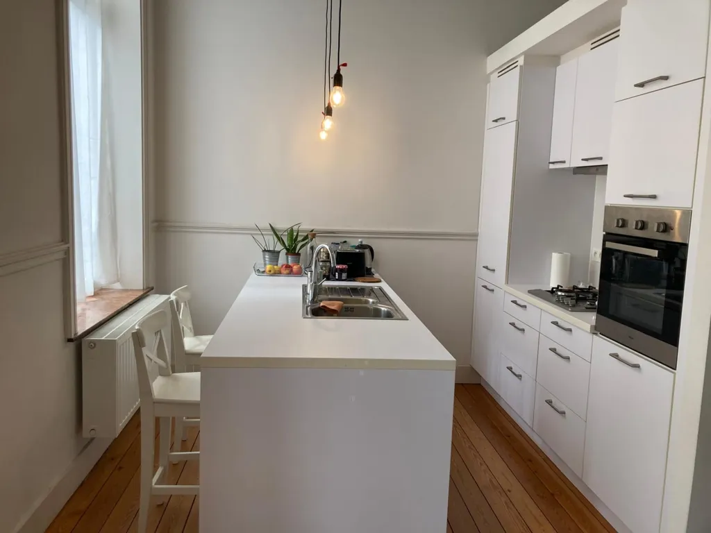 Cuisine - Appartement avec Balcon dans le Centre de Bruxelles