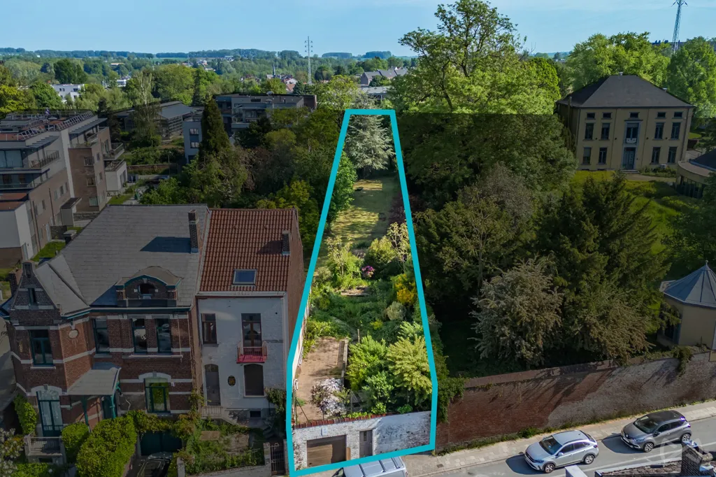 Õhuvaade - Buildable Plot in Faubourg de Namur, Nivelles