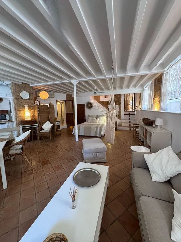 Séjour - Loft with Terrace in Palma's Old Town