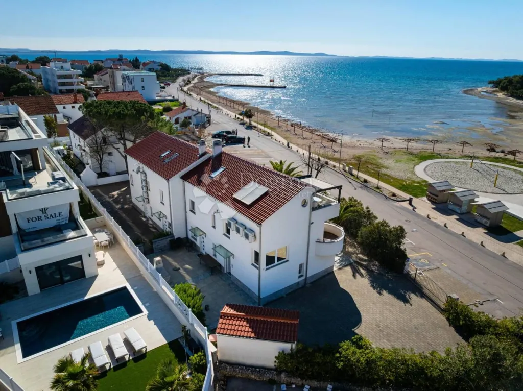 Vista aerea - Modern House with Sea View in Zaton, Nin