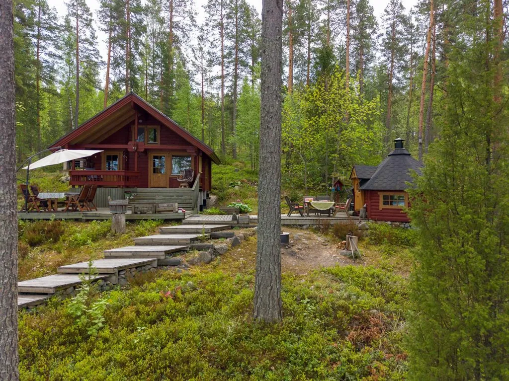 Extérieur - Cottage with Sauna and Lake View in Jyväskylä