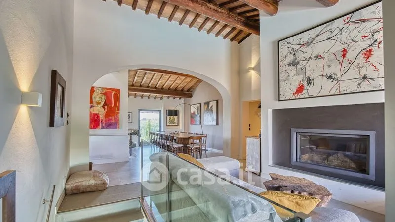 Séjour - Tuscan-Style Villa with Pool in Certaldo