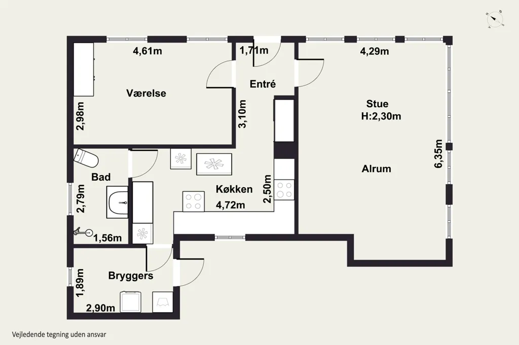 Maison 2 pièces à Ørbæk