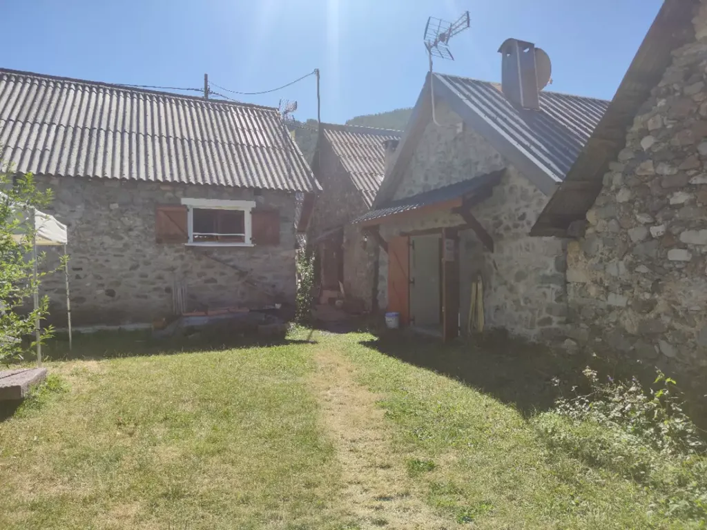 Extérieur - Grange Rénovée avec Vue Montagne à Valdeblore