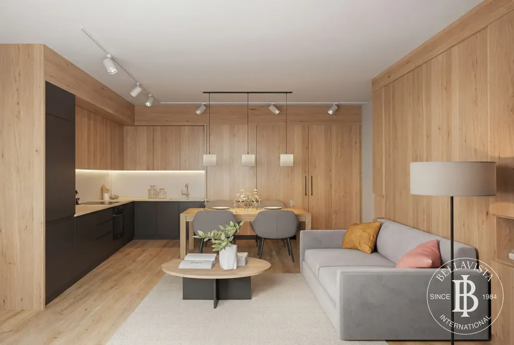 Soggiorno - Modern Apartment with Mountain View in Grisons