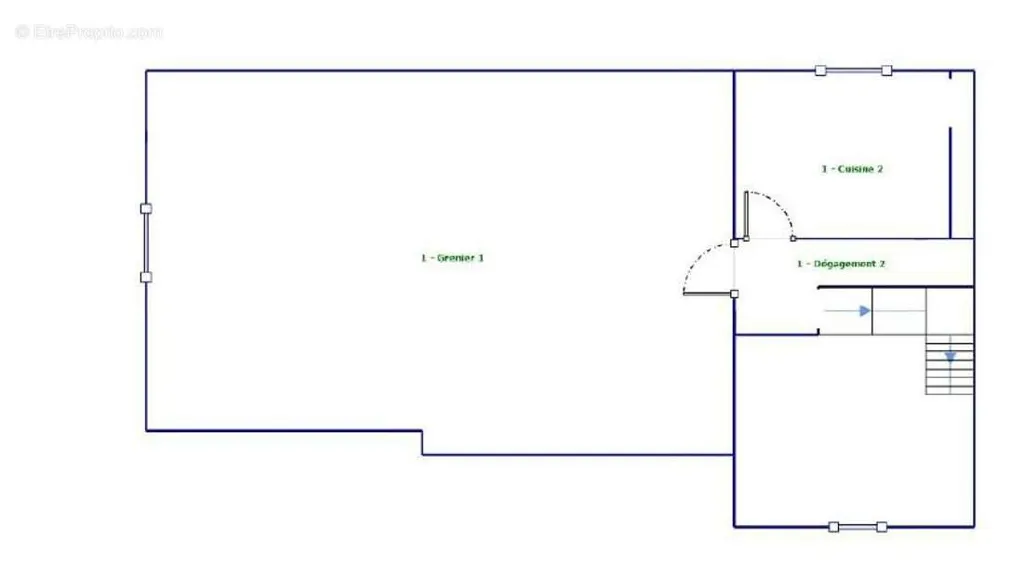 Floor Plan - House with Pool and Garden in Messigny-et-Vantoux