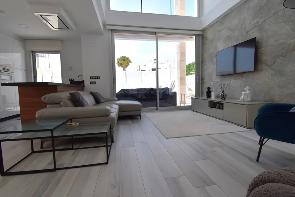 Séjour - Modern Villa with Water View in Orihuela Costa