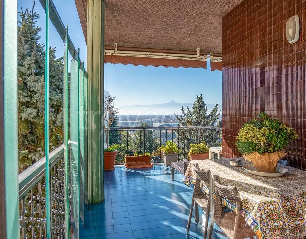 Terrasse - Prestigious Apartment with Panoramic View in Turin