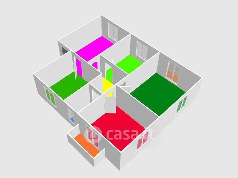 Plan - Luxury Apartment with Sea View in Voltri
