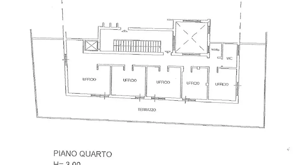 Plaan - Penthouse with Panoramic Terrace in Pescara