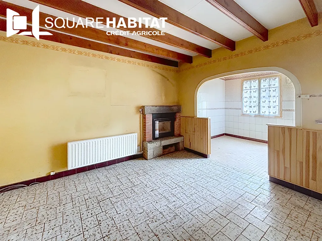 Séjour - Maison à Rénover dans un Hameau à Saint-Glen