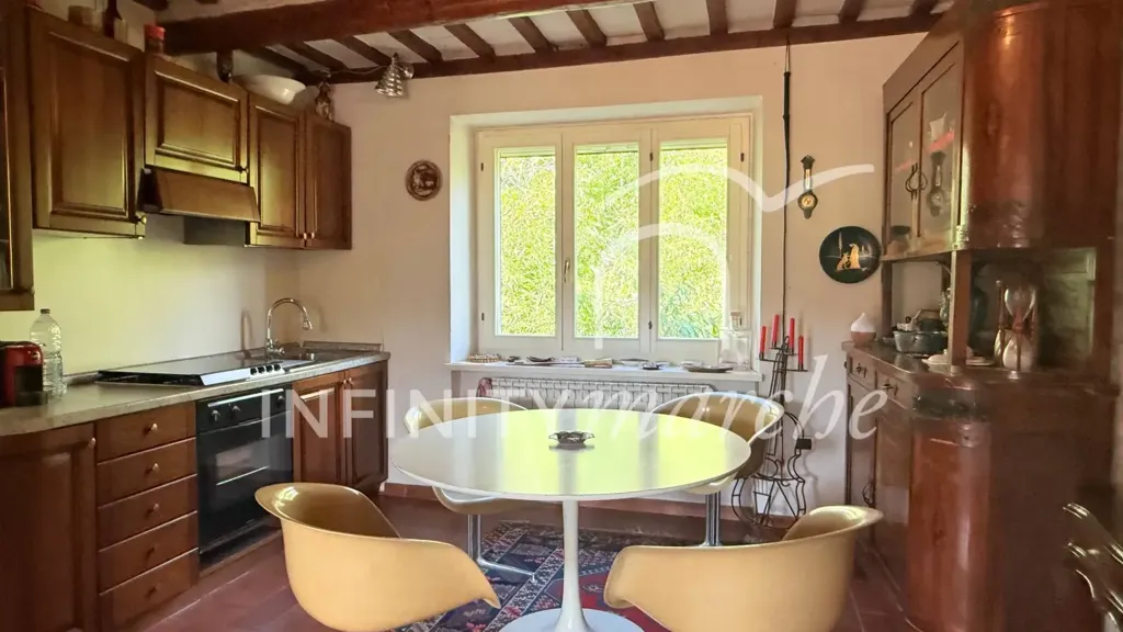 Köök - Rustic House with Sea View in Montecosaro