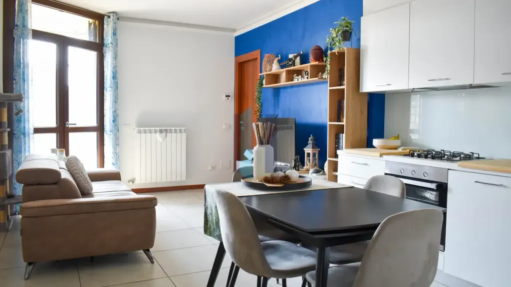 Salle à manger - West-Facing Flat with Terrace in Ospitaletto