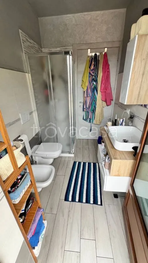 Salles de bain - Trilocale with Mountain Views in Chiusa di Pesio