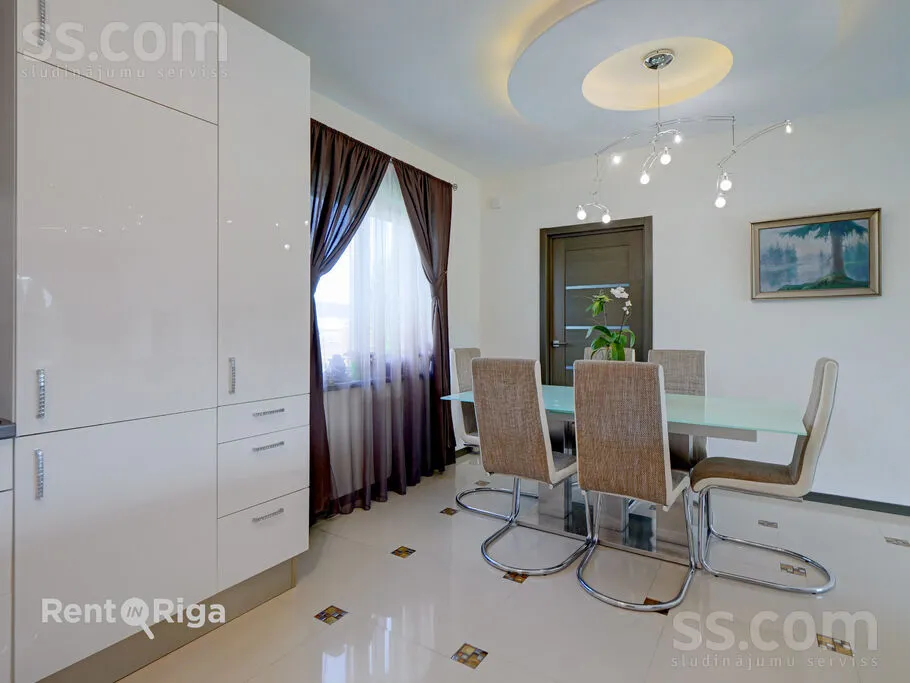 Sala da pranzo - Modern House with Spa in Dzidriņas