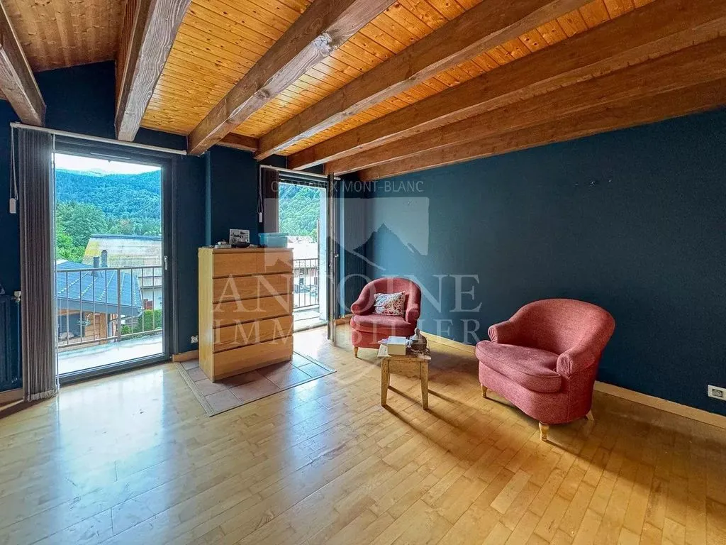 Séjour - Maison de Charme avec Vue Montagne à Les Houches