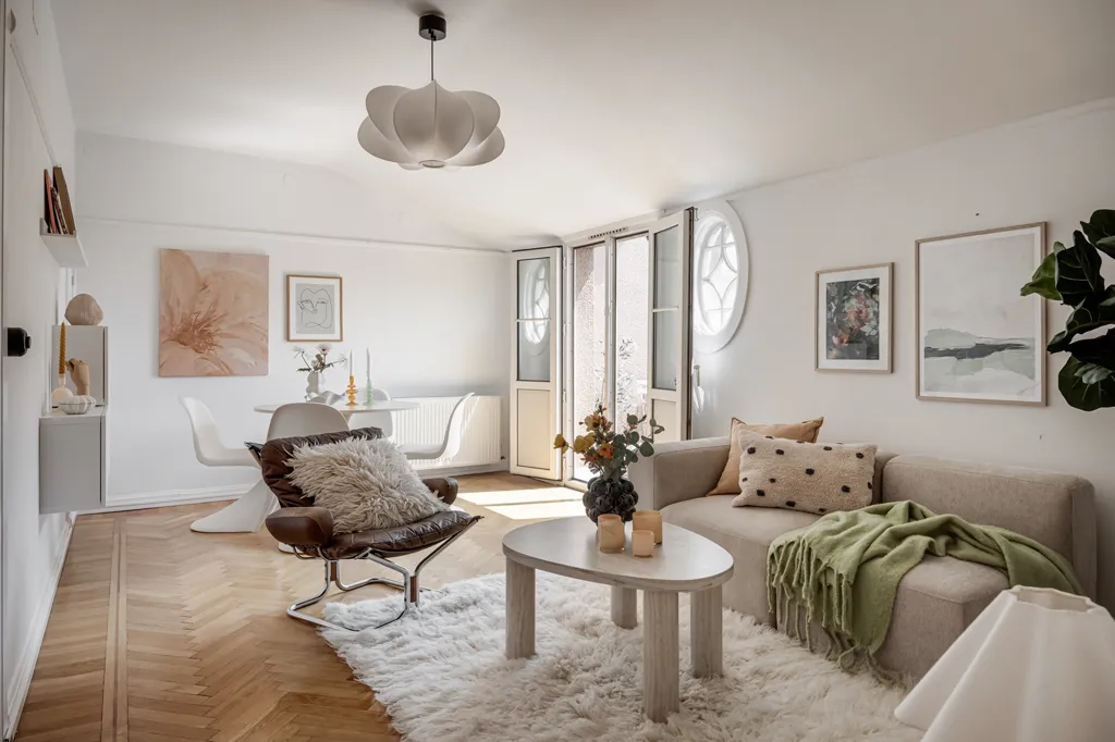 Séjour - Charming Apartment with Balcony in Davidshall